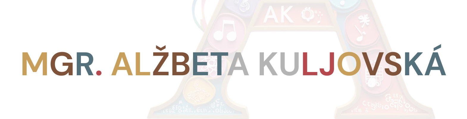 Mgr. Alžbeta Kuljovská - profilový banner