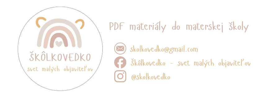 Škôlkovedko - svet malých objaviteľov - profilový banner