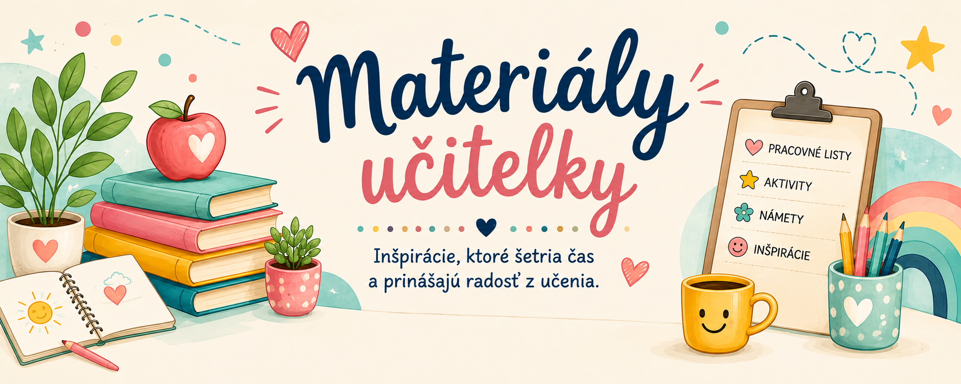 Materiály Učiteľky - profilový banner