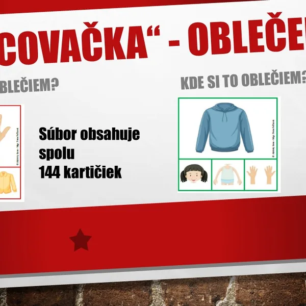 "Štipcovačka" - oblečenie 1