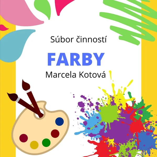 Súbor činnosrí FARBY 1