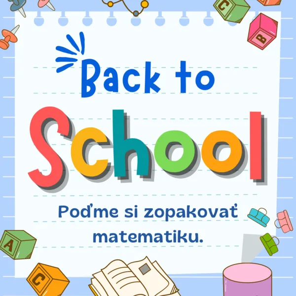 Poďme si zopakovať matematiku 1