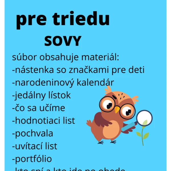 Trieda sovy 1