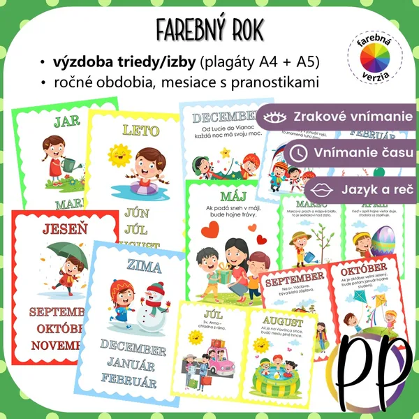 Farebný rok (výzdoba) 1