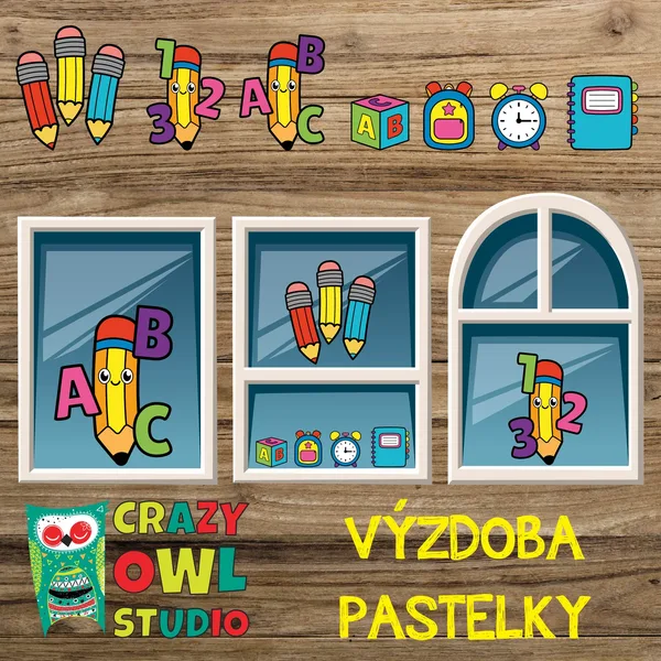 výzdoba PASTELKY 1