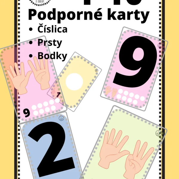 Podporné karty 1-10 1
