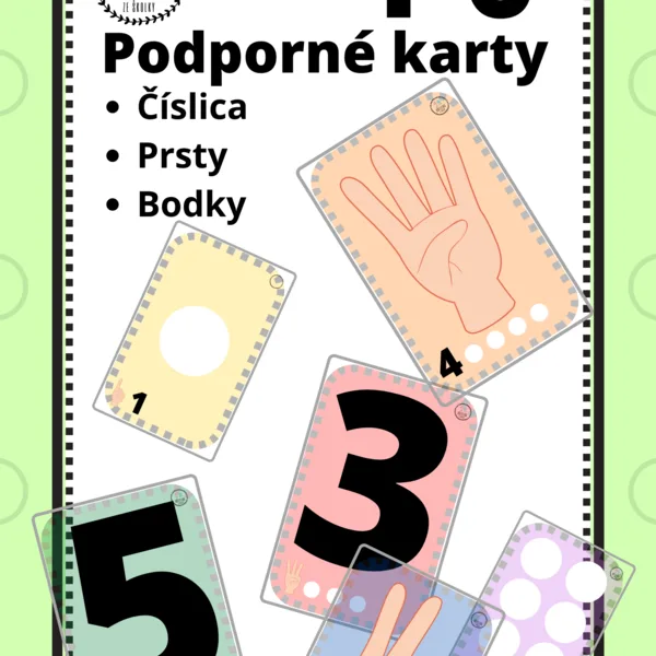 Podporné karty 1-6 1