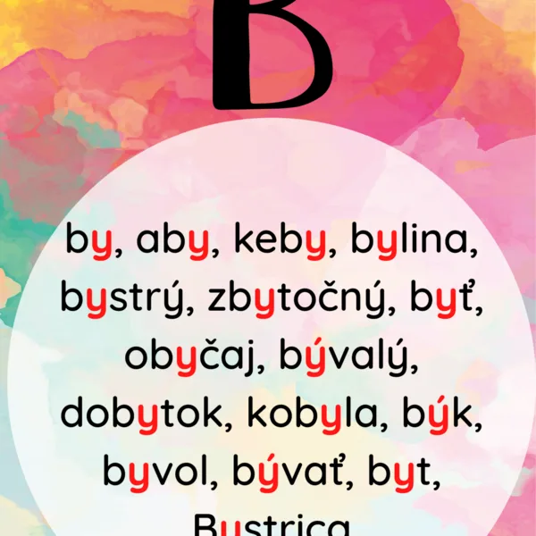 Vybrané slová 1