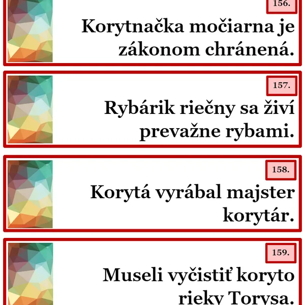 PRÁCA S VETOU - Slovenský jazyk v 3. a 4. ročníku 1