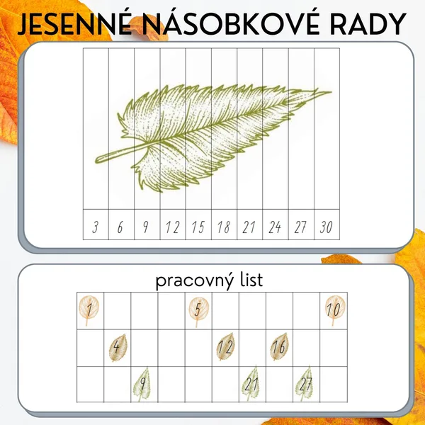 Jesenné násobkové rady 1