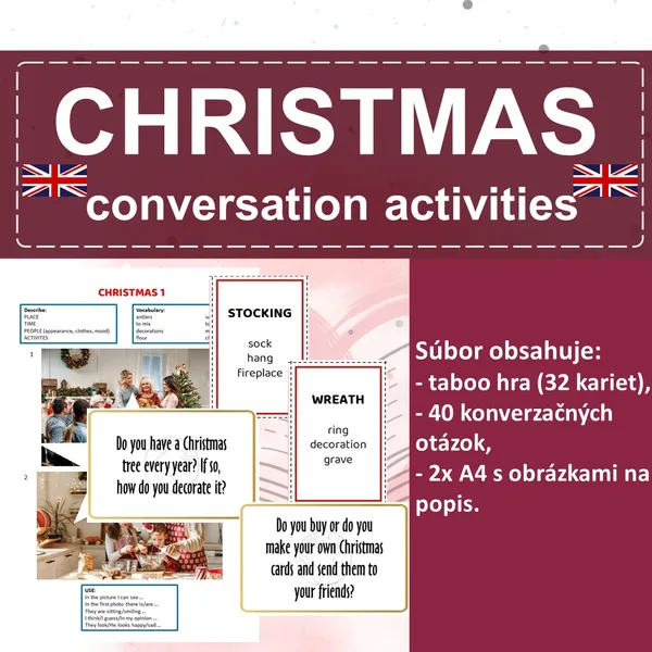 Christmas conversation activities 1