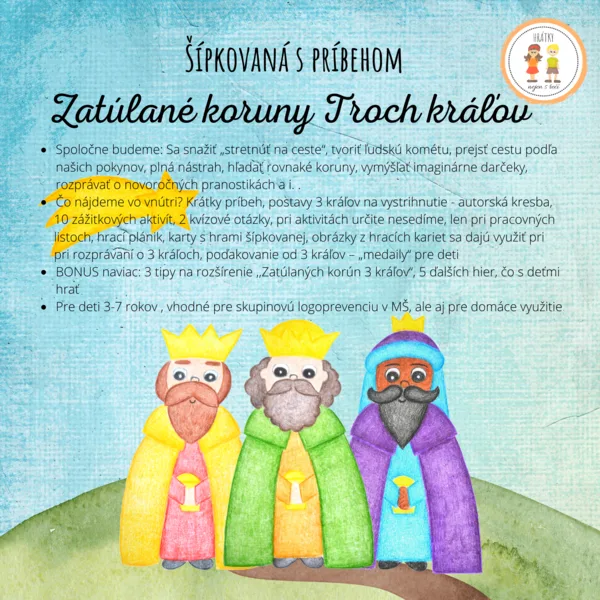 Zatúlané koruny Troch kráľov - Šípkovaná s príbehom 1