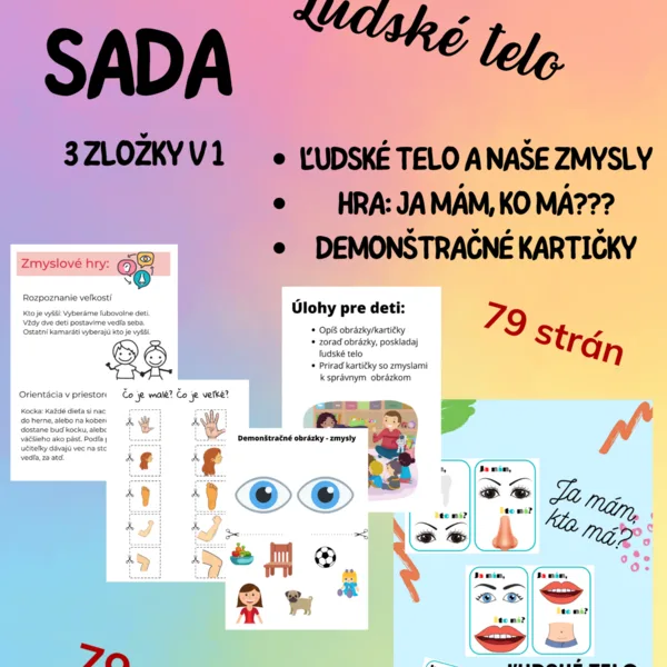 SADA: Ľudské telo, Ja mám kto má? , Demonštračné obrázky 1