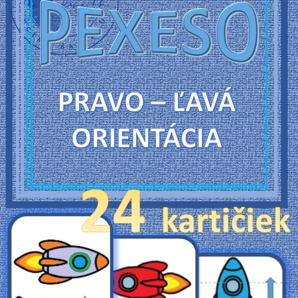 PRAVO-ĽAVÁ ORIENTÁCIA - pexeso 1