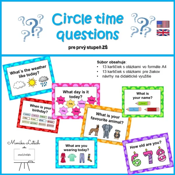 Morning Circle Questions (speaking activity) 1