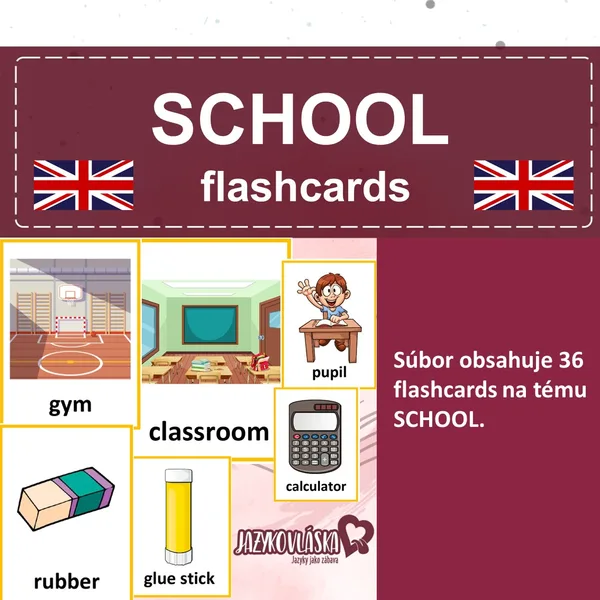 School flashcards 1