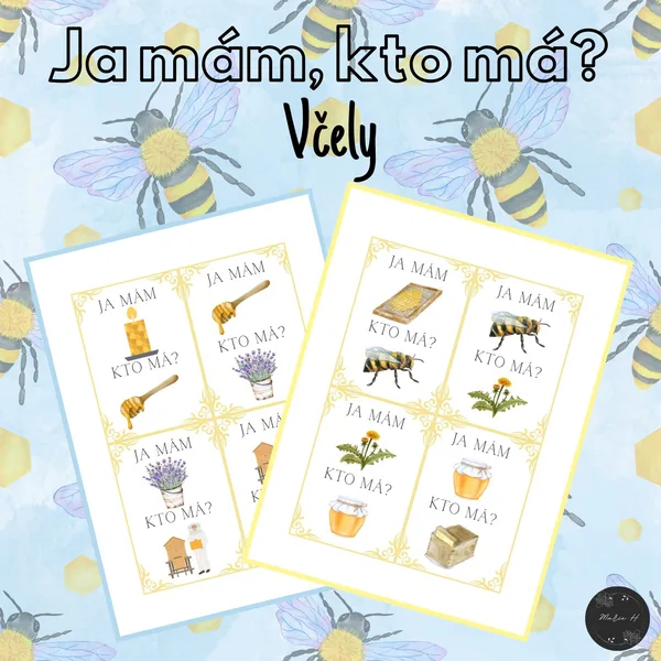 Ja mám, kto má? Včely 1