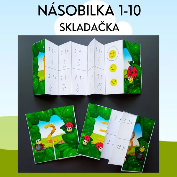 Násobilka skladačka 1