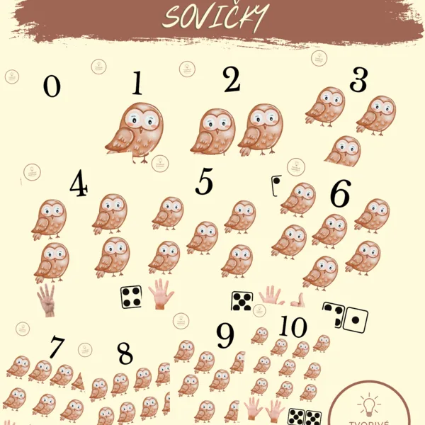 Čísla - Sovičky 1