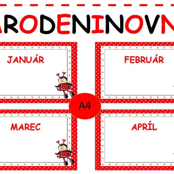 Narodeninovník LIENKA 1