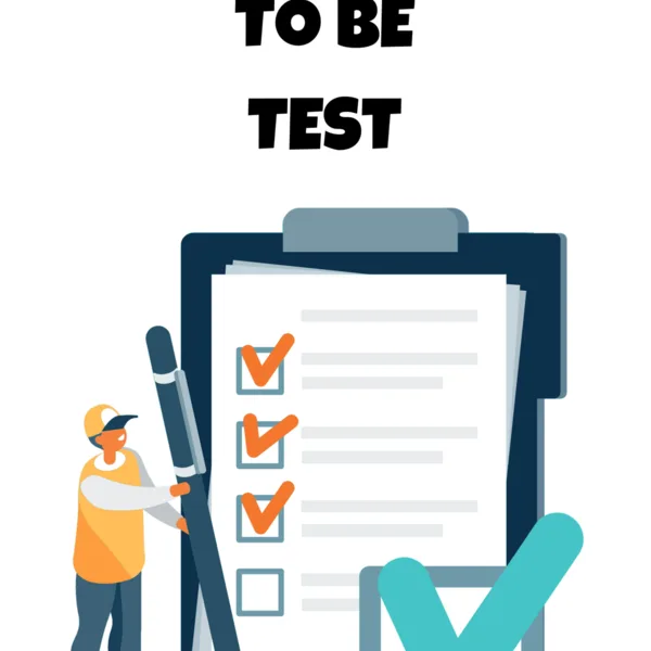 Verb to be - test 1