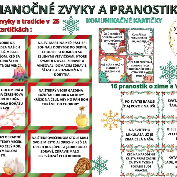 VIANOČNÉ ZVYKY A PRANOSTIKY  1