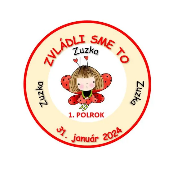Medaila za 1. polrok - lienka 1