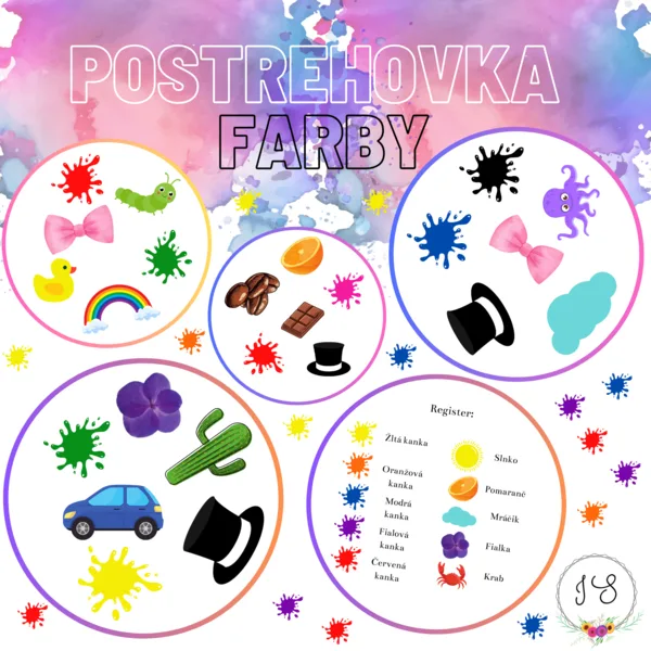 Farby - postrehovka 1