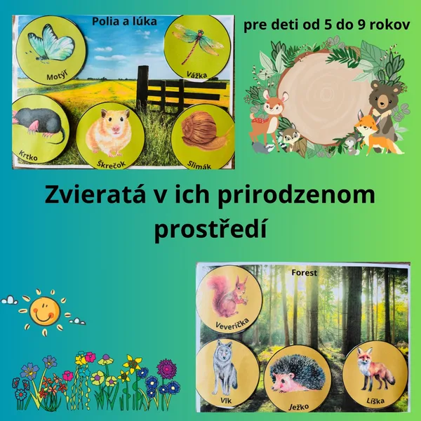 Zvieratá v ich prirodzenom prostredí 1