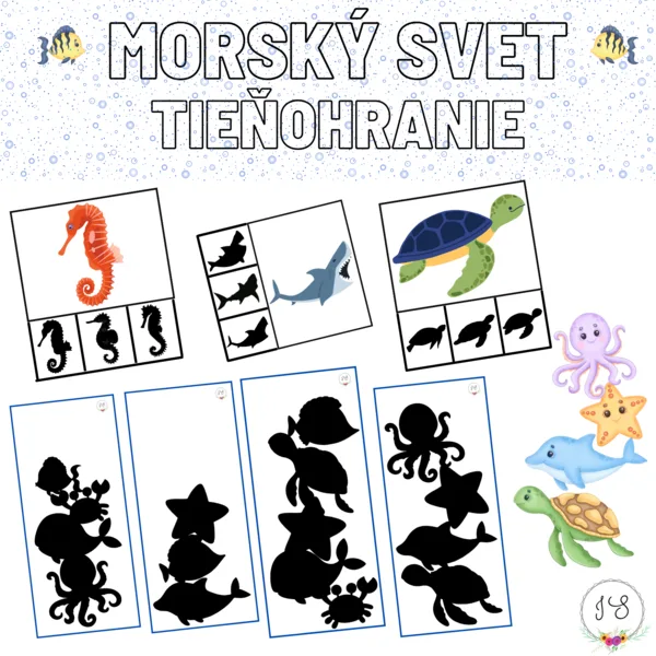 Morský svet - tieňohranie 1