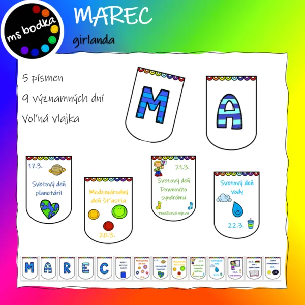 Marec - girlanda 1