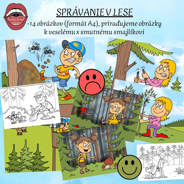 SPRÁVANIE V LESE 1