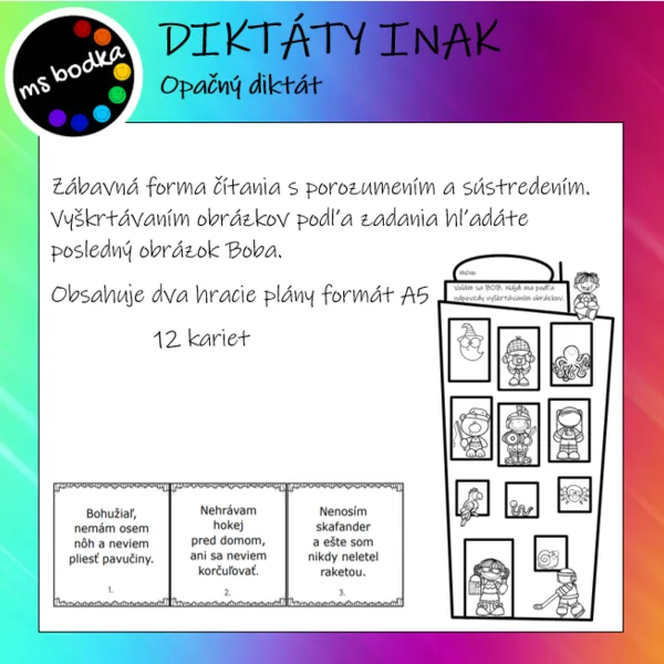 Diktáty inak NE 1