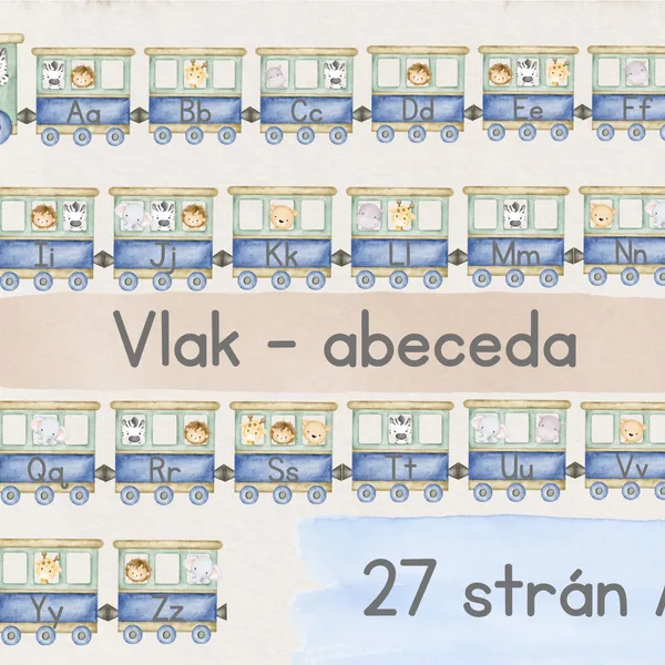 Vlak-abeceda 1