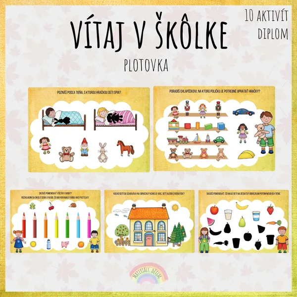Vitajte v škôlke, plotovka alebo brožúra 1