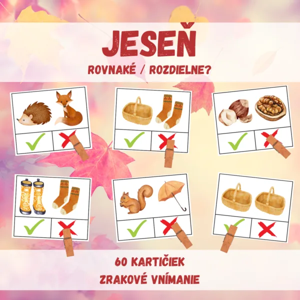 JESEŇ - rovnaké / rozdielne? 1