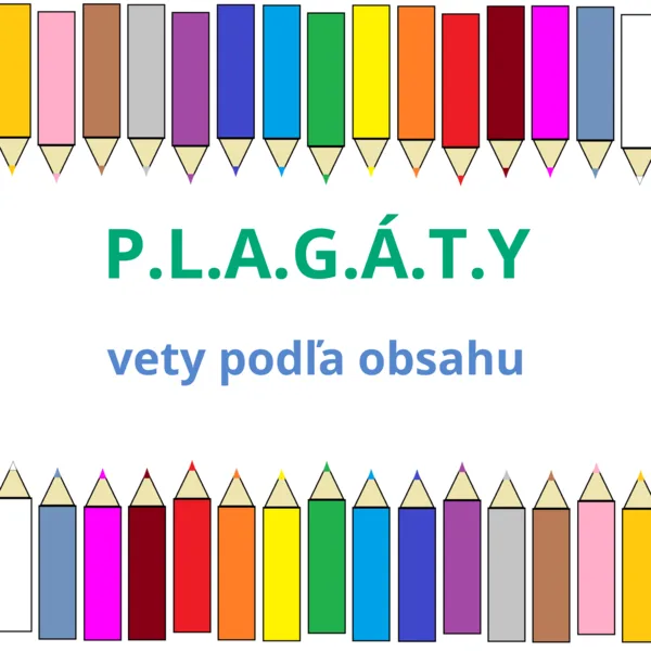 Plagát - vety podľa obsahu 1