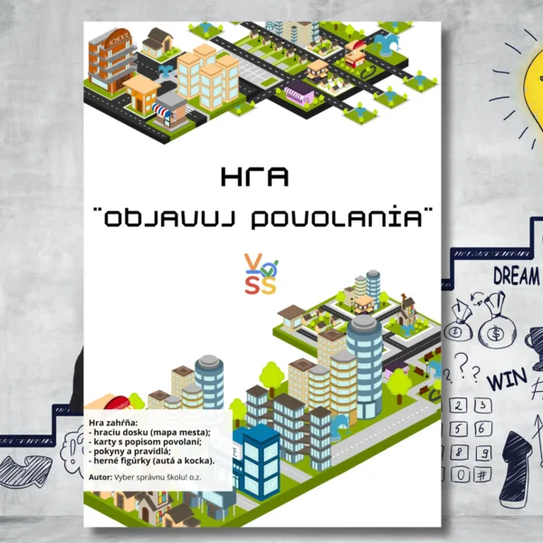 Spoločenská hra - "Objavuj povolania" 1