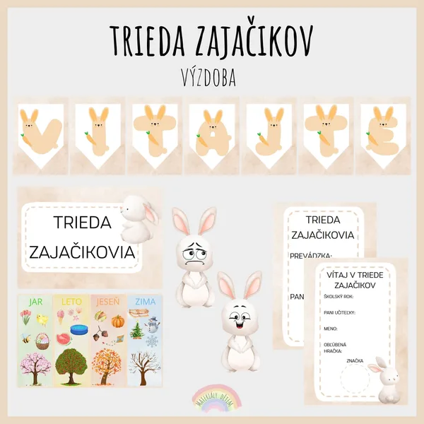 Výzdoba triedy Zajačikov 1