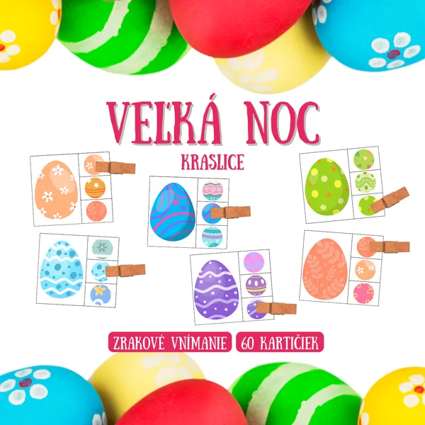 VEĽKÁ NOC - brožúra - kraslice 1