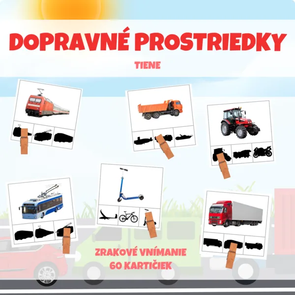 DOPRAVNÉ PROSTRIEDKY - brožúra - tiene 1