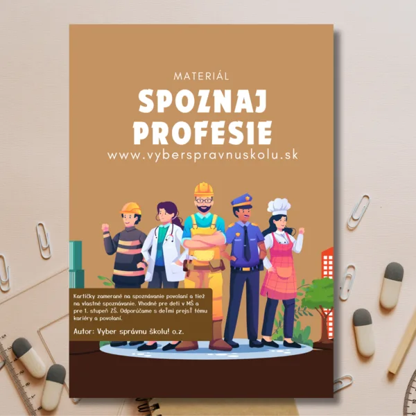 Kartičky - „Spoznaj profesie“ 1