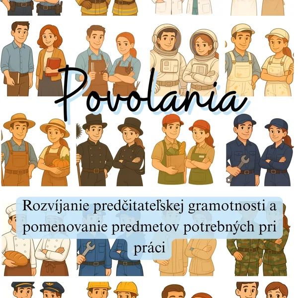 POVOLANIA - Rozvíjanie predčitateľskej gramotnosti 1