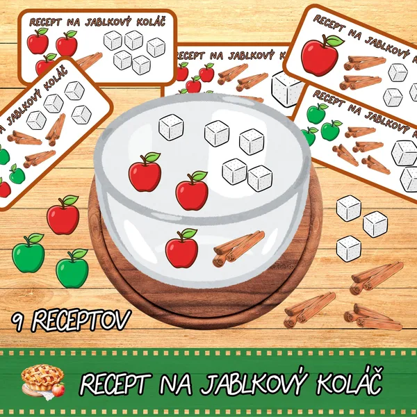 Recept na jablkový koláč 1