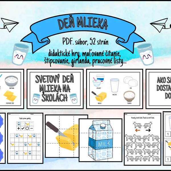 Deň mlieka, Svetový deň mlieka na školách🥛 1
