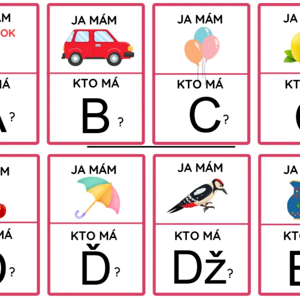 Ja mám/Kto má?_Abeceda 1