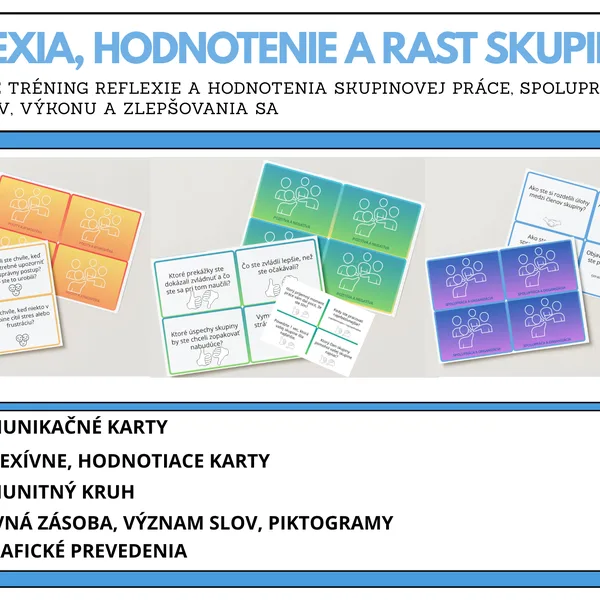 REFLEXIA/HODNOTENIE/SKUPINOVÁ PRÁCA/SPOLUPRÁCA/VÝKON/ZLEPŠENIE 1