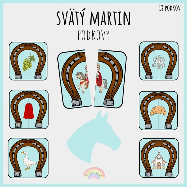❄️Svätý Martin, podkovy❄️ 1