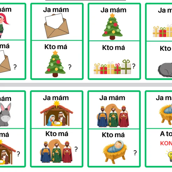 Ja mám/Kto má?_Vianoce _Advent 1