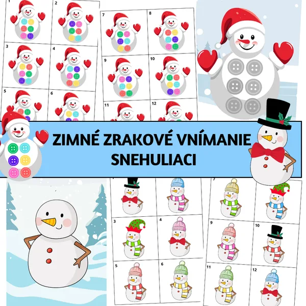 ZIMNÉ ZRAKOVÉ VNÍMANIE: SNEHULIACI 1